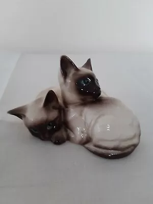 Buy Beswick Siamese Kittens Figurine • 5.50£
