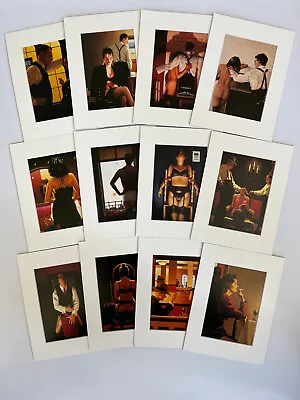 Buy Collection 12x Jack Vettriano Small MOUNTED Prints 8  X 6  *Rare* Sexy Group2 • 30£