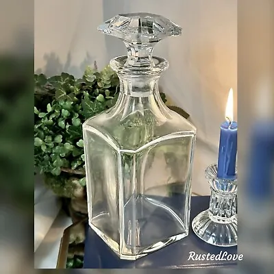 Buy Vintage Baccarat Perfection Decanter France With Stopper Signed Liquor Holder • 528.38£