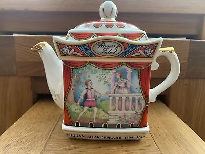Buy Vintage Porcelain Sadler Teapot - Romeo And Juliet • 22£
