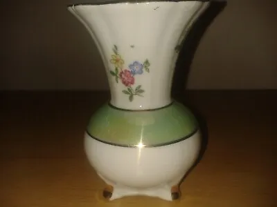 Buy Vintage Mini Porcelain Fluted Posy Vase. Foreign. Chip. (C24). • 3.99£