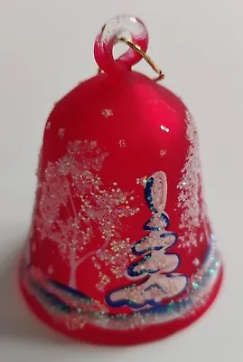 Buy Christmas Glass Bell Tree Ornament Decoration • 9.99£