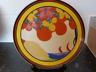 Buy Clarice Cliff Plate Palermo Limited Edition Wedgwood COA Bizarre Applique  • 40£