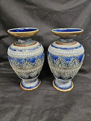 Buy Doulton Lambath Stoneware Vases • 495£