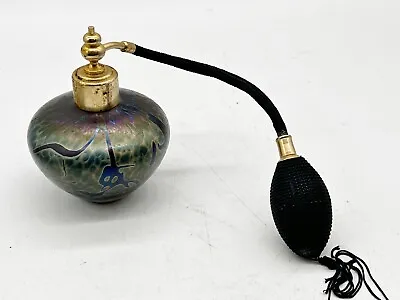 Buy Vintage Royal Brierley Studio Art Iridescent Glass Atomiser Perfume/scent Bottle • 29.99£
