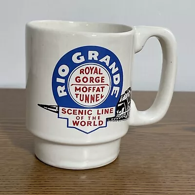 Buy Vintage Rio Grande Royal Gorge Moffat Tunnel Railroad Coffee Mug Scenic Line • 12.32£