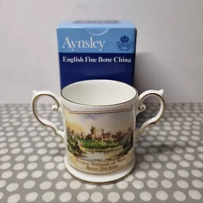 Buy Aynsley Fine Bone China  Prince William Of Wales  Two Handled Loving Cup. Boxed  • 9.99£