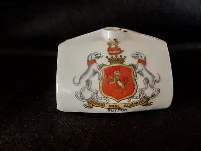 Buy Crested China - SUTTON Crest - Leather Bottle - Arcadian. • 5£