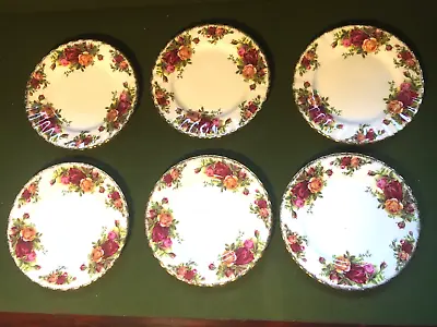 Buy Royal Albert Old Country Roses 8 Inchs/21cms Side/Salad Plates X 6 • 21.95£