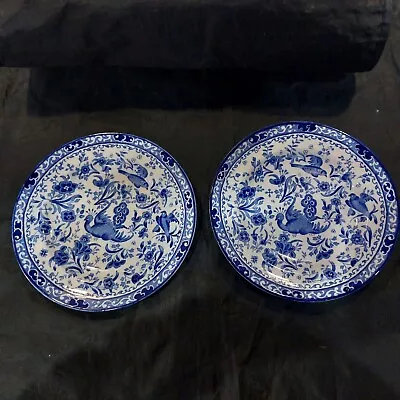 Buy A Pair Of Burleigh Ware Bluebird Side Plates • 14.99£