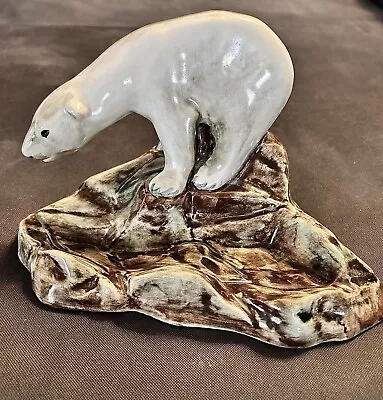 Buy Wonderful Vintage Radford Pottery Polar Bear Figurine • 43.64£