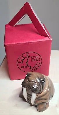 Buy Kevin Francis Ceramic Face Pot The Walrus Paul McCartney Beatles Interest Boxed • 16£