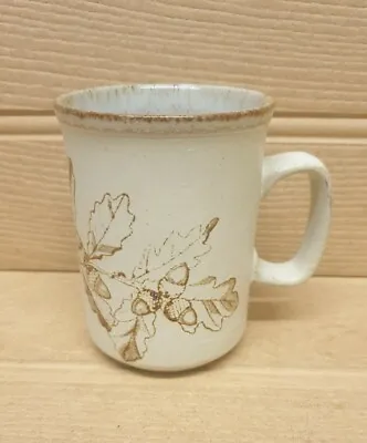 Buy Vintage Dunoon Stoneware Acorn Print Mug In Good Condition  • 10£