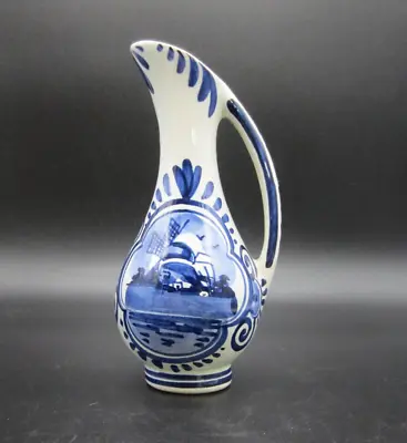 Buy Delft Blue Mini Pitcher Bud 5 Inch Hand Painted Holland Signed #658 • 14.39£