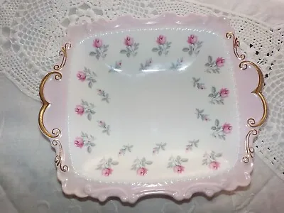Buy Royal Albert Winsome Style Dish With Pink Border. 7  X 6 . Excellent (A/C9). • 15.99£