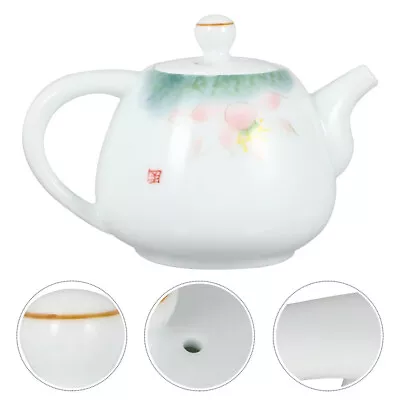 Buy Ceramic Chinese Flower Teapot For Loose Tea - Large Serving Kettle-QX • 17.88£