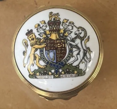 Buy Royal Worcester - Fine Bone China  Queen Elizabeth Diamond Jubilee Pill Box • 8.50£