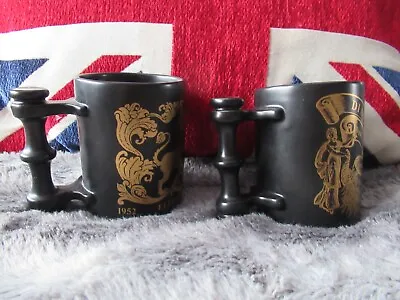 Buy Portmeirion Pottery Mugs X2  Royal Wedding 1981 & Silver Jubilee 1977 • 19.99£