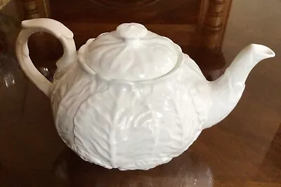 Buy Wedgwood Countryware Large Teapot Two Pint Capacity White Cabbage, Used • 27£