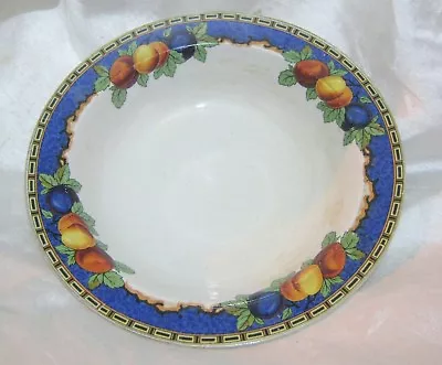 Buy Vintage Norfolk Pottery Bowl Lawley's Fruit Pattern Approx 6¼ Ins Diameter • 5.99£