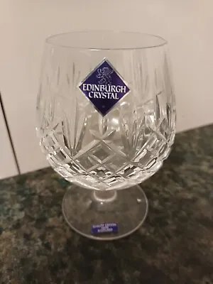 Buy Vintage Edinburgh Crystal Cut Brandy Glass - S6 • 4£