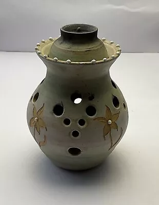Buy Signed Studio Pottery Stoneware Vase 13 Cm Tall Pauline Oliver Bridlington A2 • 15£