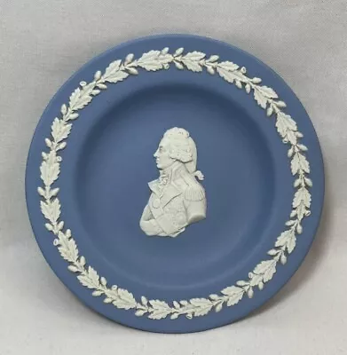 Buy Wedgwood Jasper Ware Blue Lord Nelson Portrait Cameo Dish Plate *Rare • 19.99£