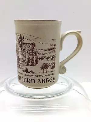 Buy Laugharne Pottery Abaty Tyndyrn Tintern Abbey Welsh Stoneware Mug • 6.99£