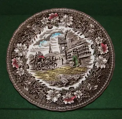 Buy Royal Tudor Ware Staffordshire   Plate Coaching Taverns Pattern • 2£