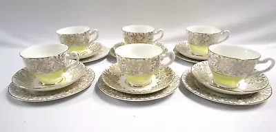 Buy Vintage Tea Set Bone China 22 Kt Gold Trim • 8.99£