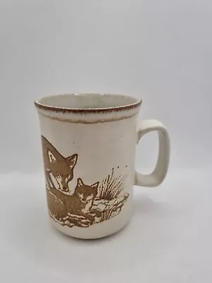 Buy Dunoon Ceramics Foxes Mug Made In Scotland Stoneware Rare Vintage Collectable • 12.99£