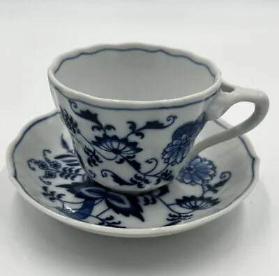 Buy BLUE DANUBE CHINA TEA CUP And SAUCER JAPAN Vintage Ribbon Backstamp 1951-1976 • 14.38£