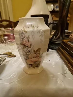 Buy Vintage Melba Ware Vase Floral Pattern • 3£