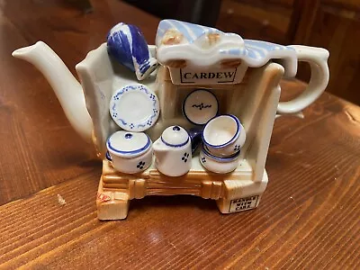 Buy Vintage Paul Cardew Designs China Market Stall Mini Teapot • 15£