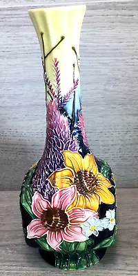 Buy Vintage Old Tupton Ware Small Decorative Vase -  Floral Sunflowers Pattern Mint • 18.90£