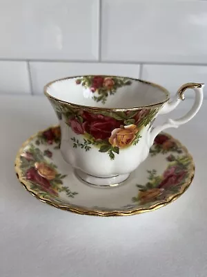 Buy Royal Albert Old Country Roses C.1972 Cup & Saucer Vintage • 10£