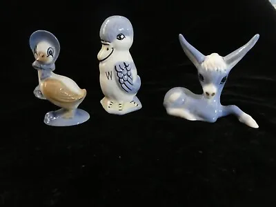 Buy Szeiler Pottery Donkey Duck And Mrs Duck With Bonnet • 32£