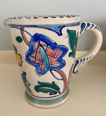 Buy Honiton Pottery Floral Pitcher/Jug - Height 15cm • 16.99£