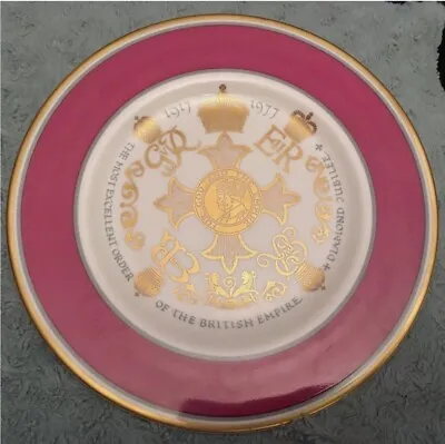 Buy Spode Fine Bone China Plate 1917 - 1977 Diamond Jubilee British Empire • 25£