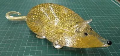 Buy Murano Glass ZANETTI Gold Mouse Object Made In Italy • 199.80£