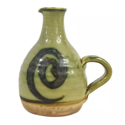 Buy Mid Century Moffat Scotland Studio Pottery Earthenware Small Swirl Jug • 12£