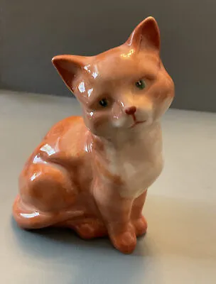 Buy Good  Vintage Beswick  Small Ginger Cat. Good  Condition.  • 8.95£