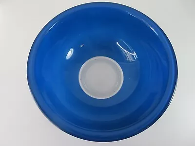 Buy Vintage 1980s Pyrex Clear Bottom Mixing Bowl 325 Primary Blue 2.5L ~ EXCELLENT • 23.72£