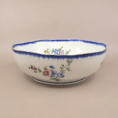 Buy C1780 SEVRES Porcelain Cobalt & Gilt Floral Decorated Bowl 9  Hairline • 475.45£