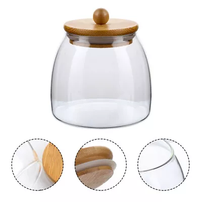 Buy  Sealed Canisters Clear Container With Lid Candy Jar Sugar Bowl • 13.39£
