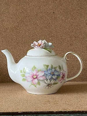 Buy Royale Stratford Country Cottage Teapot Collection  Floral Lid Clematis Not Used • 45£