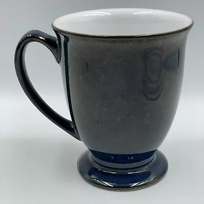 Buy Denby Pottery • Langley Boston Footed Mug • Tea / Coffee Blue Cup • 39.99£