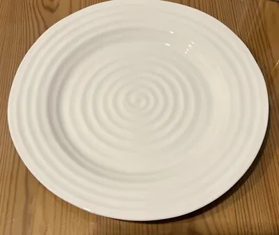 Buy Sophie Conran Portmeirion White Dinner Plate (one) 28cm Diameter, Used Once • 13.99£