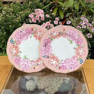 Buy Royal Albert Miranda Kerr Pair Of Hope 20cm Side Cake Plates - New 1st • 49.99£