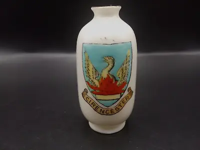 Buy Crested China - CIRENCESTER Crest - Cleopatria Egyptian Vase - Shelley China. • 6£